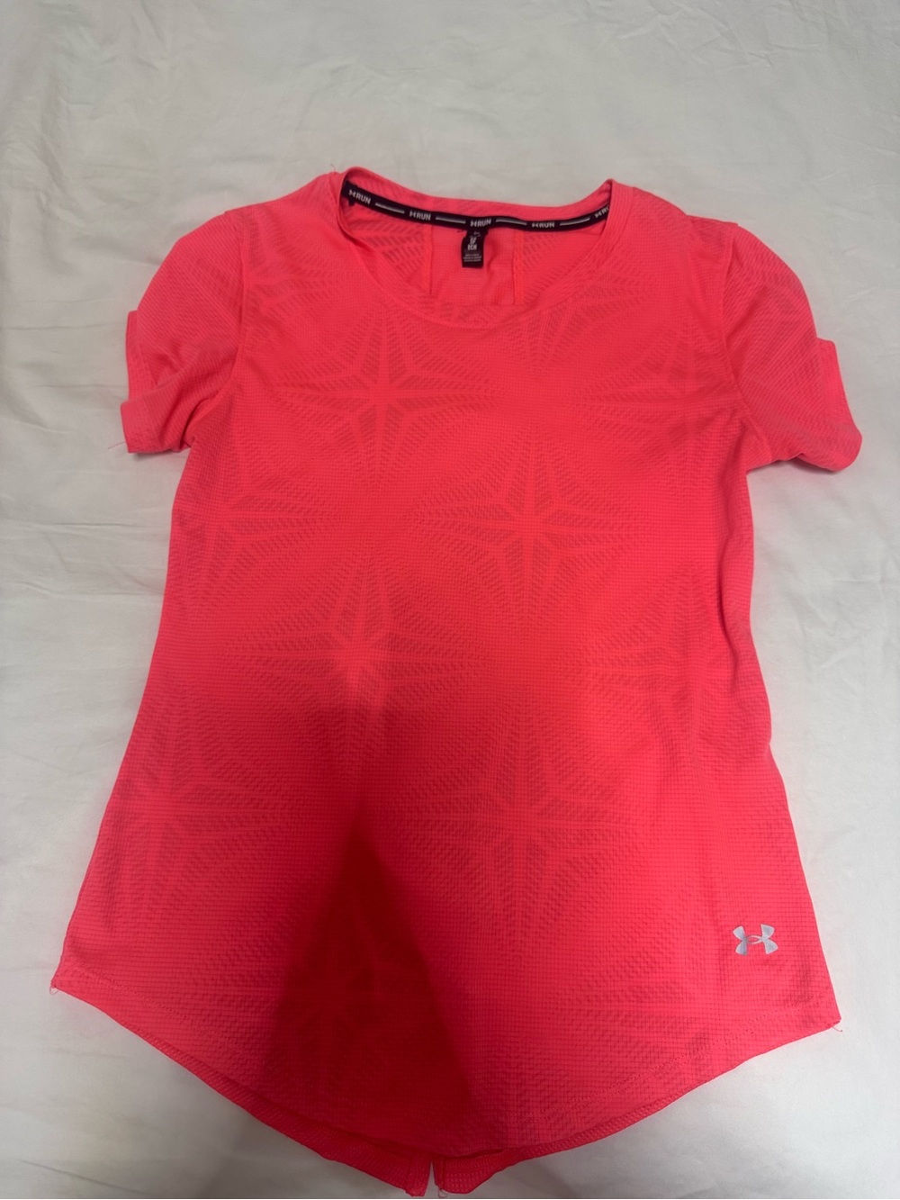 Under Armour Neon Pink Short Sleeve Performance Tee
